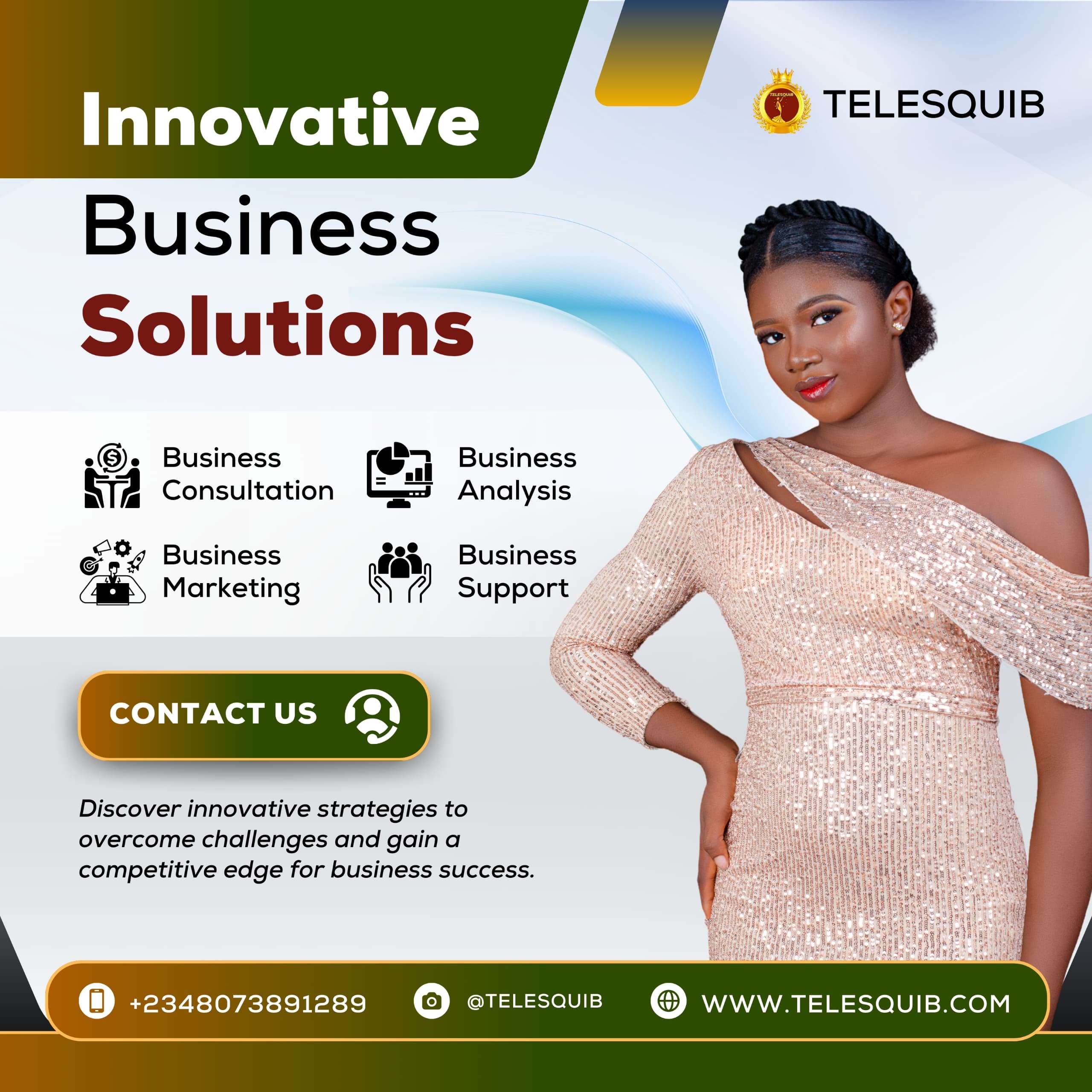 How can TELESQUIB help businesses choose the right social media services?